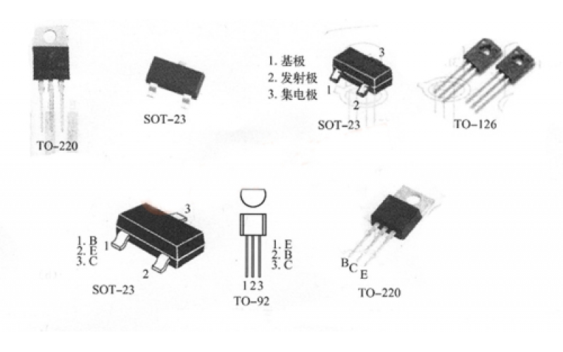 如何確定貼片三極管的引腳順序？